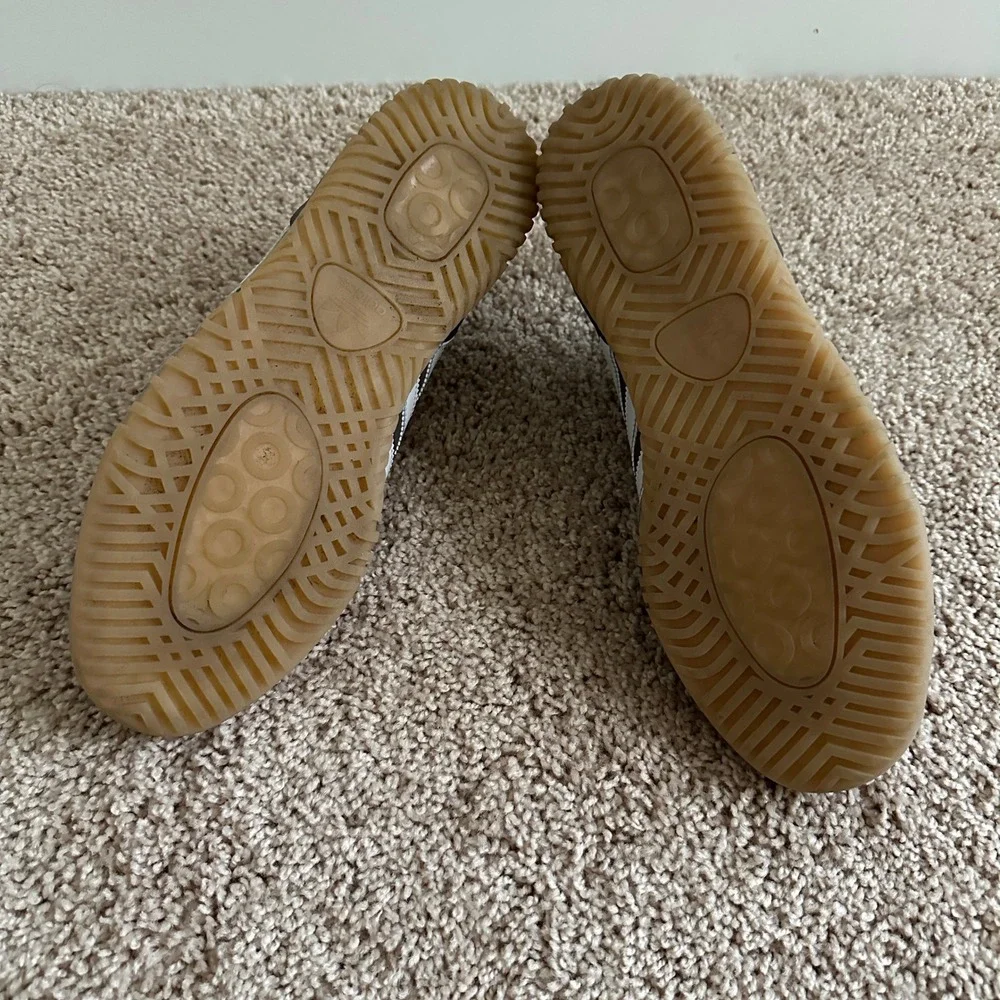 Adidas Busenitz Skate Shoes Mens Size 9.5 Brown Grey Suede Gum Sole Sneaker